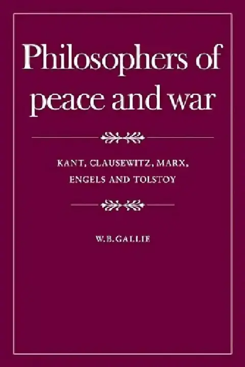Cover of Philosophers of Peace and War