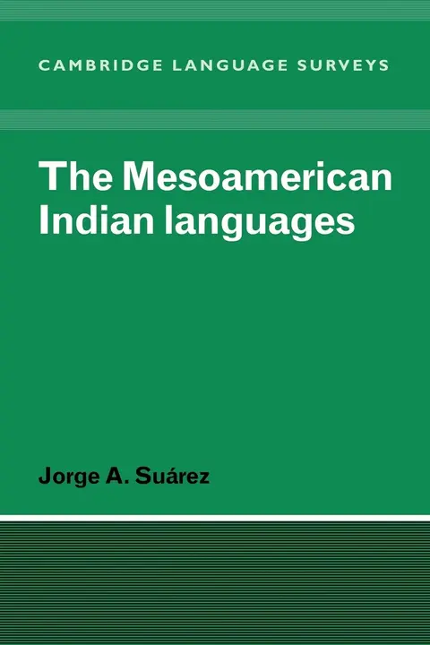 Cover of The Mesoamerican Indian Languages