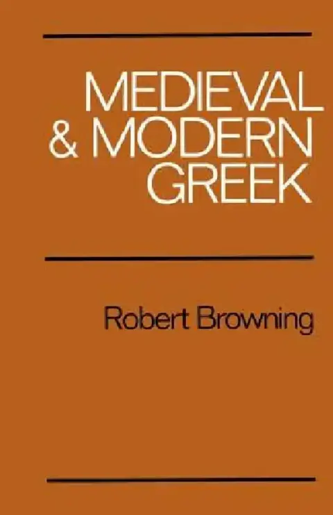 Cover of Medieval and Modern Greek
