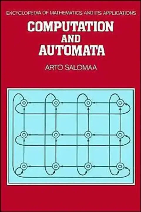 Cover of Computation and Automata