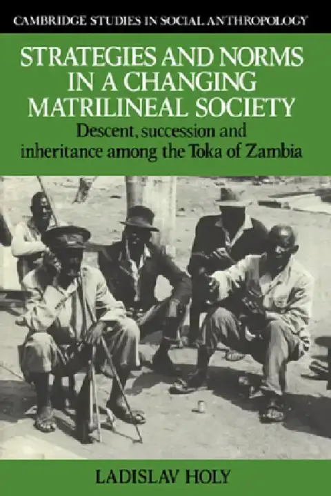 Cover of Strategies and Norms in a Changing Matrilineal Society