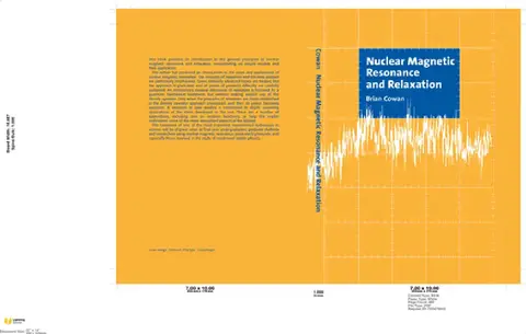 Cover of Nuclear Magnetic Resonance and Relaxation