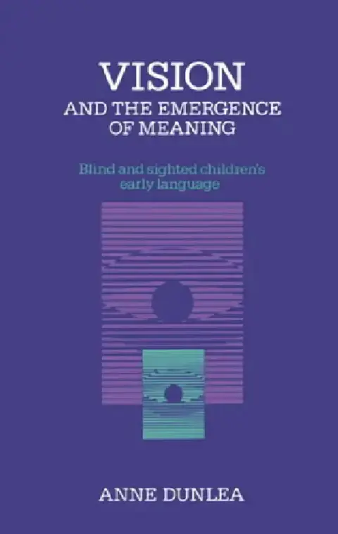 Cover of Vision and the Emergence of Meaning