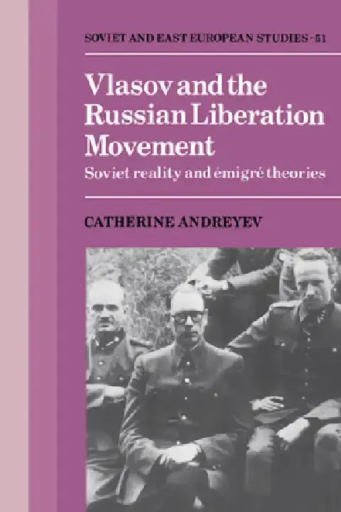 Cover of Vlasov and the Russian Liberation Movement