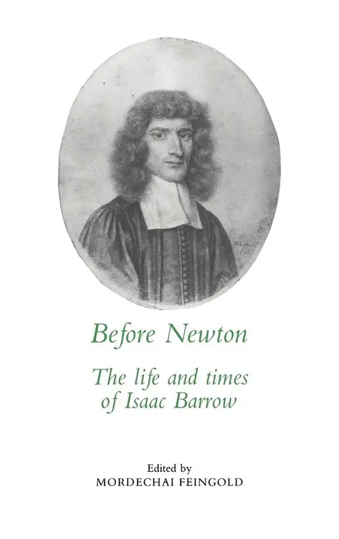 Cover of Before Newton