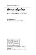 Cover of A First Course in Linear Algebra