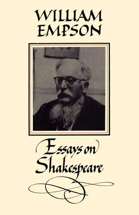 Cover of William Empson