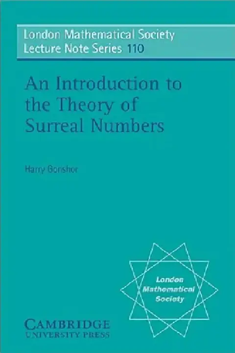 Cover of An Introduction to Surreal Numbers