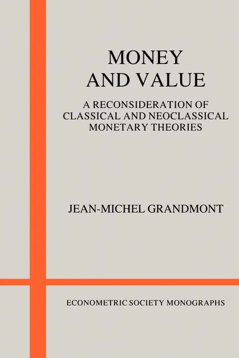 Cover of Money and Value