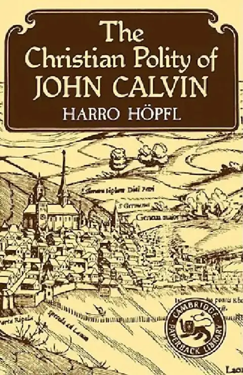 Cover of The Christian Polity of John Calvin