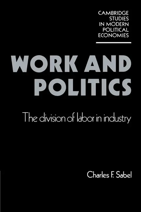 Cover of Work and Politics