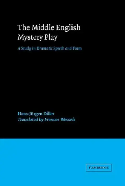 Cover of The Middle English Mystery Play