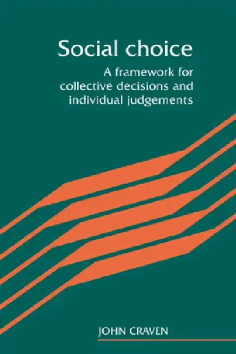 Cover of Social Choice