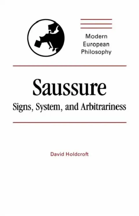 Cover of Saussure