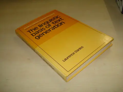 Cover of The Linguistic Basis of Text Generation