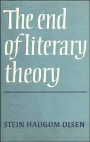 Cover of The End of Literary Theory