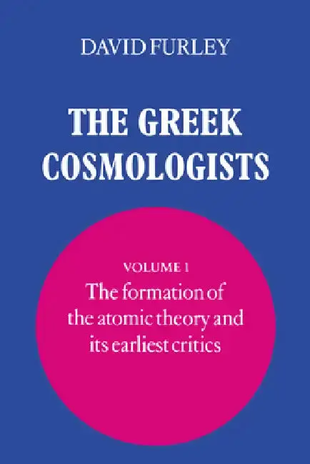 Cover of The Greek Cosmologists