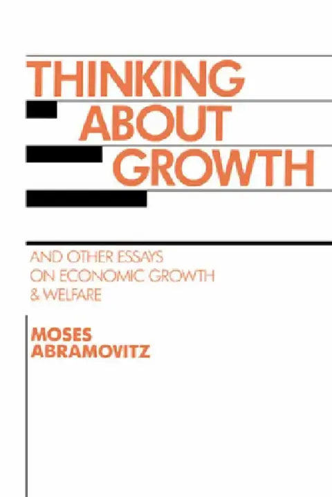 Cover of Thinking about Growth
