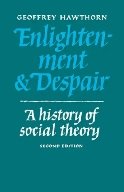 Cover of Enlightenment and Despair