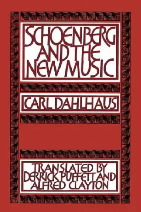 Cover of Schoenberg and the New Music