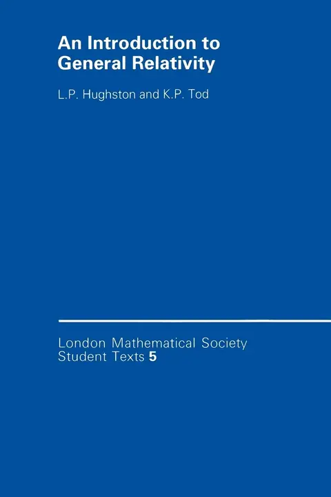 Cover of An Introduction to General Relativity