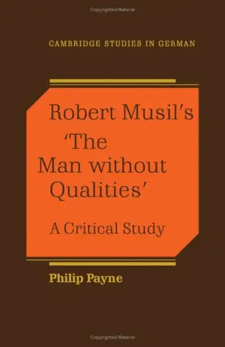 Cover of Robert Musil's 'The Man Without Qualities'