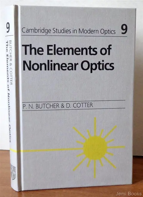 Cover of The Elements of Nonlinear Optics