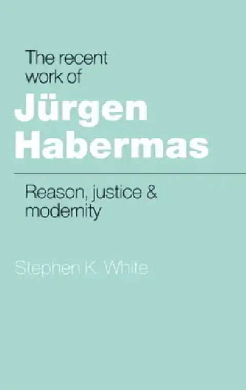 Cover of The Recent Work of J Rgen Habermas