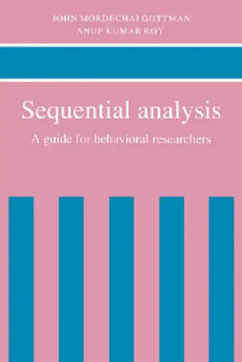 Cover of Sequential Analysis