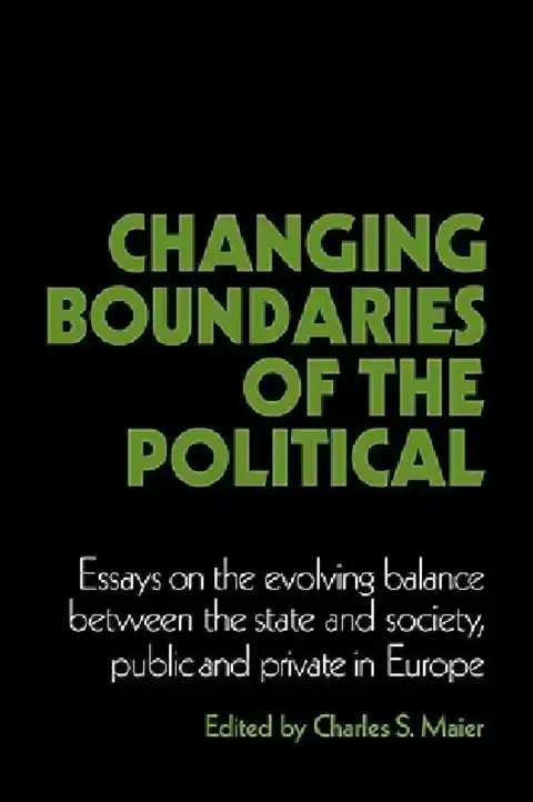 Cover of Changing Boundaries of the Political