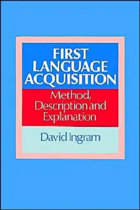 Cover of First Language Acquisition
