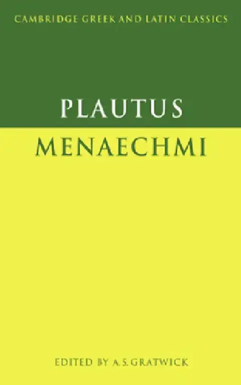 Cover of Plautus