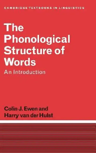 Cover of The Phonological Structure of Words