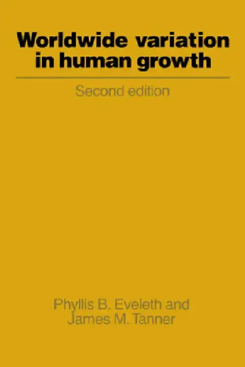 Cover of Worldwide Variation in Human Growth