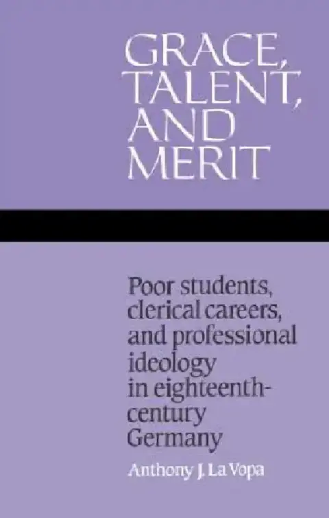 Cover of Grace, Talent, and Merit
