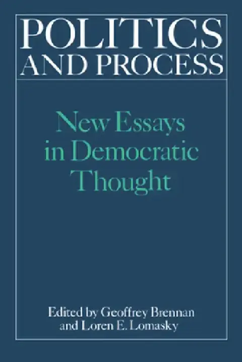 Cover of Politics and Process