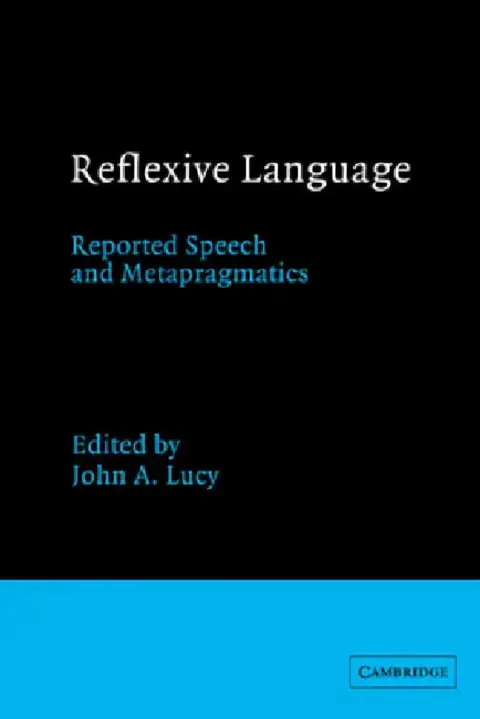 Cover of Reflexive Language