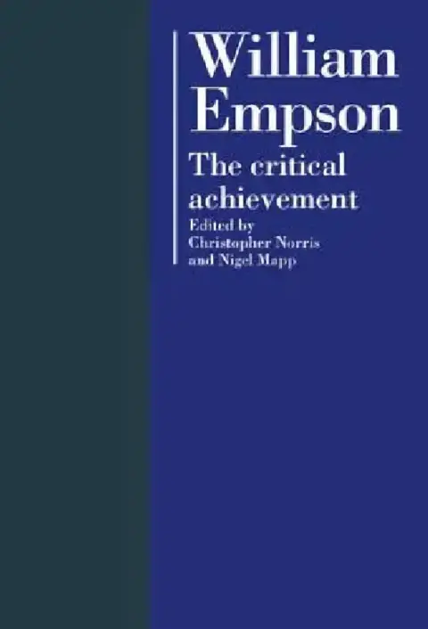 Cover of William Empson