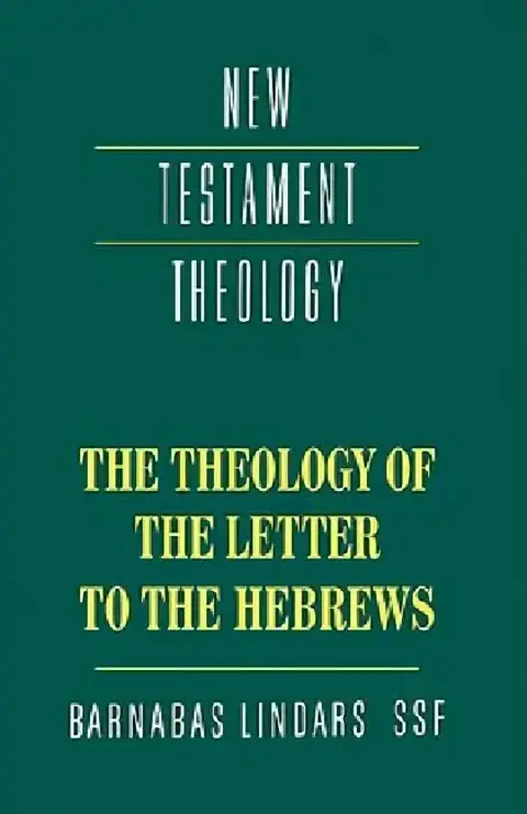 Cover of The Theology of the Letter to the Hebrews