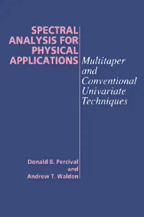 Cover of Spectral Analysis for Physical Applications