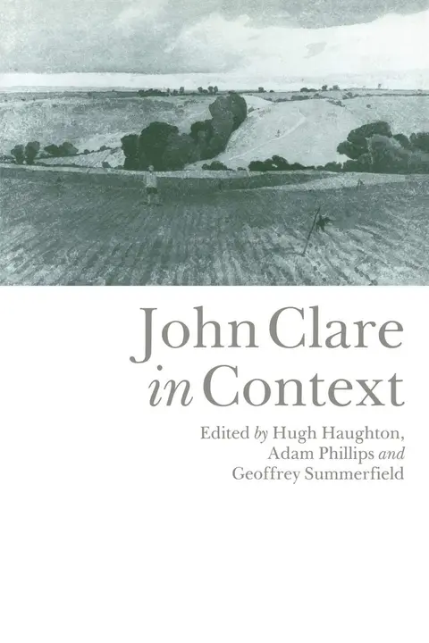 Cover of John Clare in Context