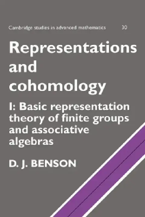 Cover of Representations and Cohomology