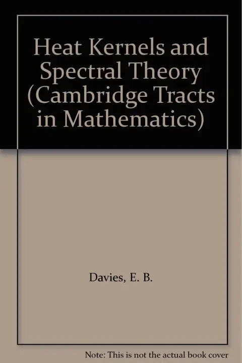 Cover of Heat Kernels and Spectral Theory