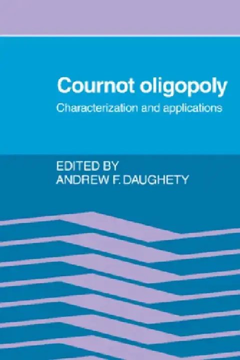 Cover of Cournot Oligopoly