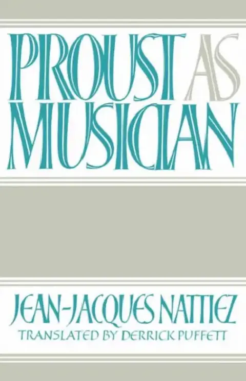 Cover of Proust as Musician