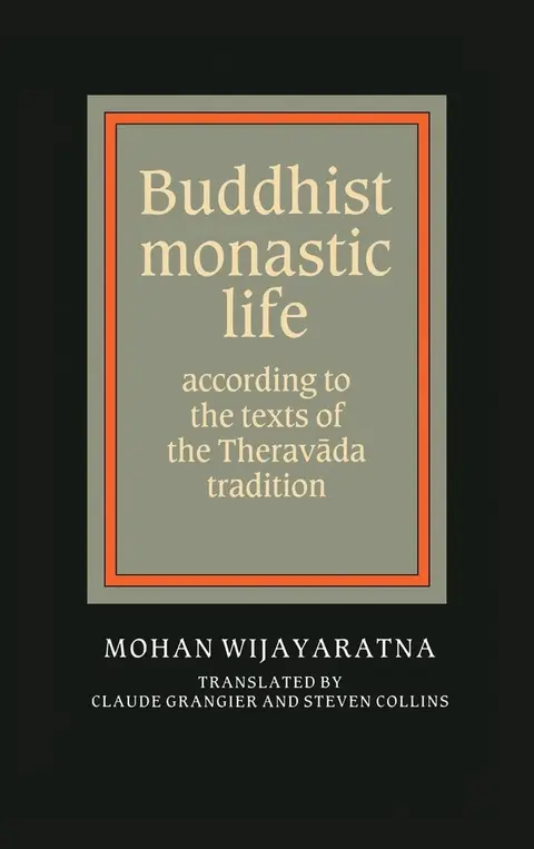 Cover of Buddhist Monastic Life