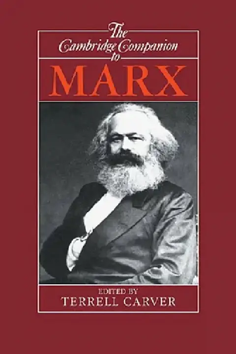 Cover of The Cambridge Companion to Marx