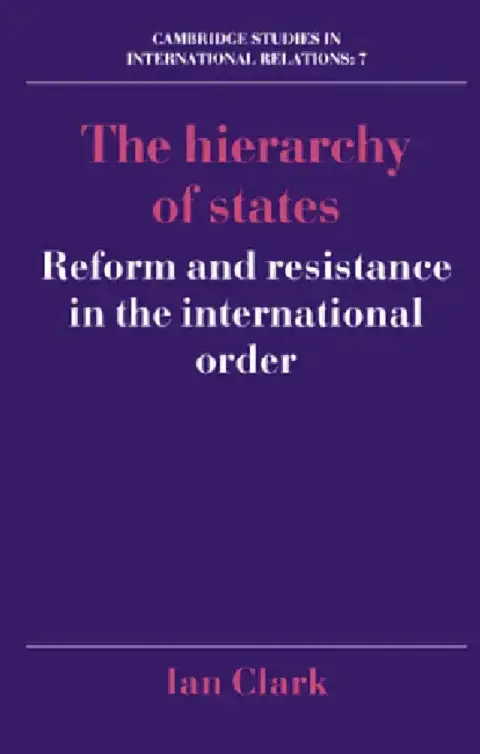 Cover of The Hierarchy of States