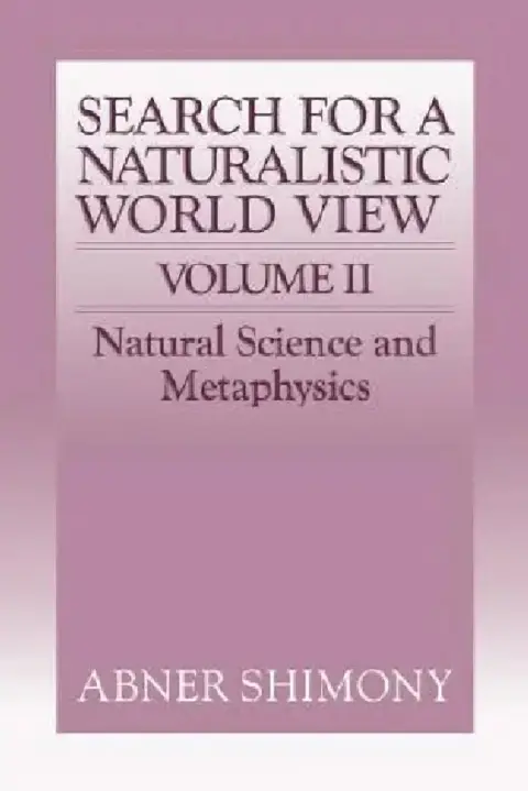 Cover of The Search for a Naturalistic World View
