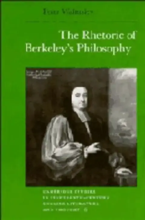 Cover of Rhetoric of Berkeley's Philoso